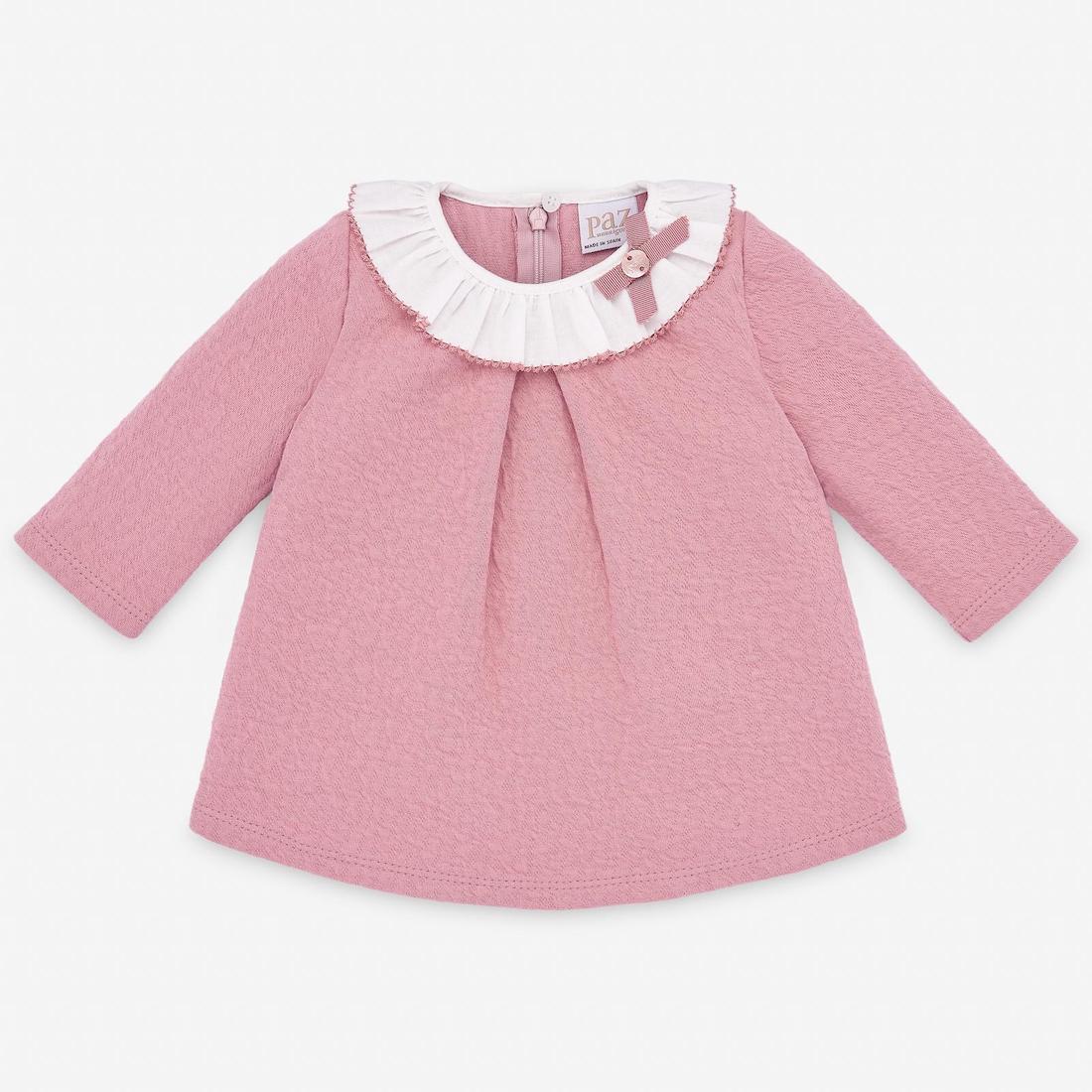 Dusky Pink Cotton Dress
