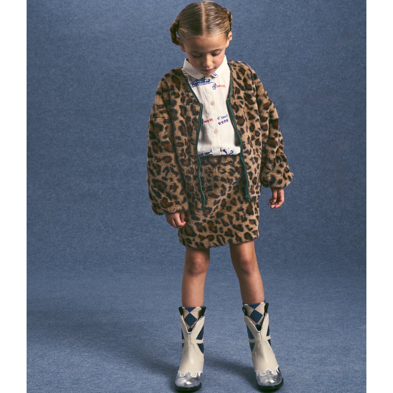 Leopard Fur Skirt