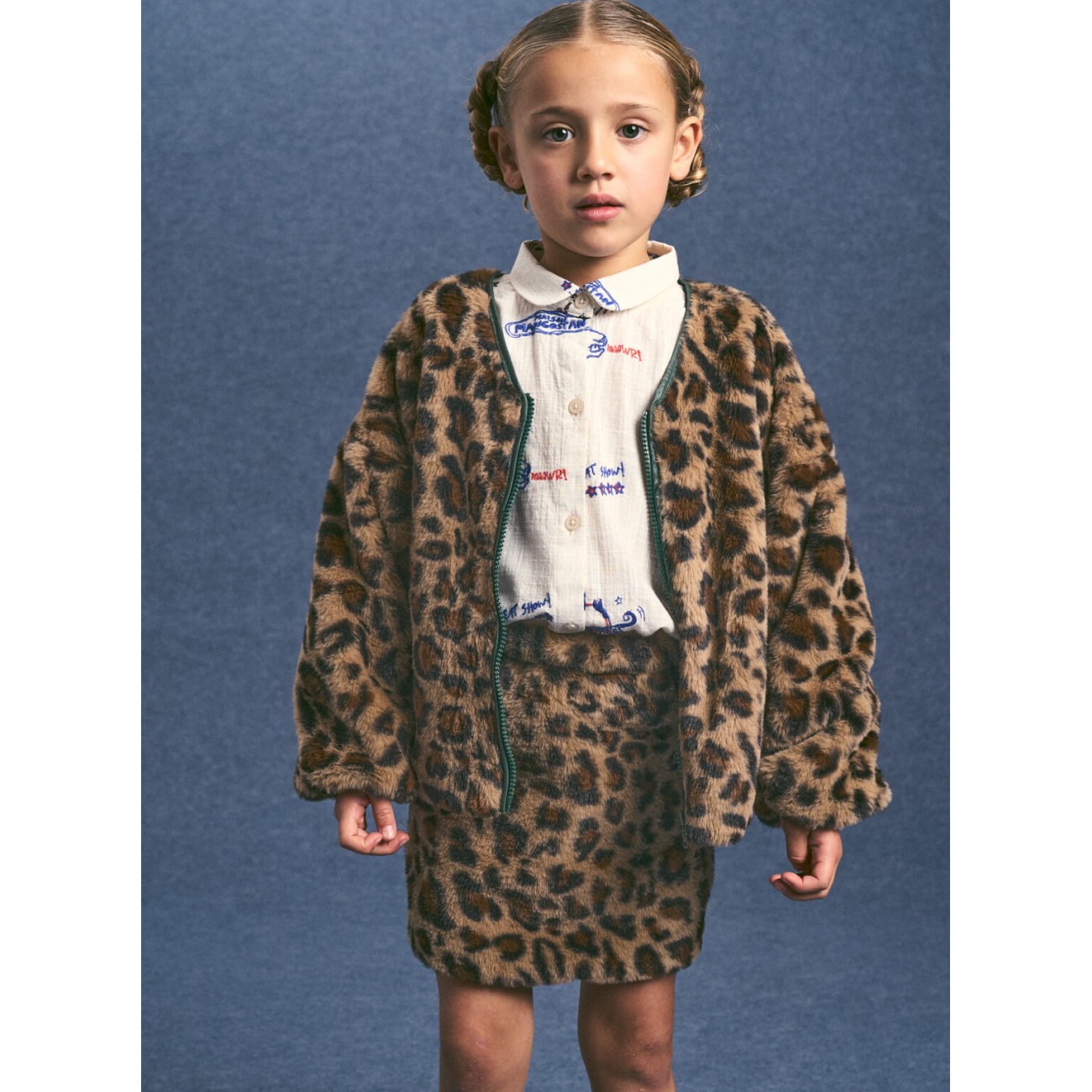 Leopard Fur Skirt