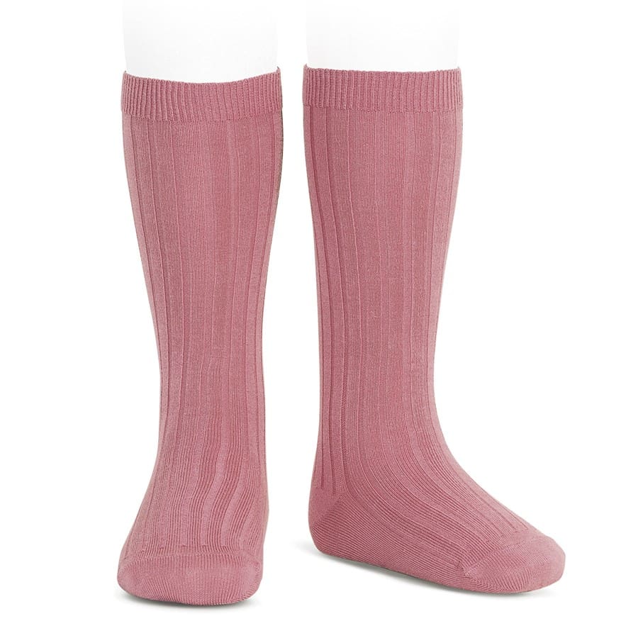 2016/2 Basic Ribbed Knee High Socks | Tamarisk 670