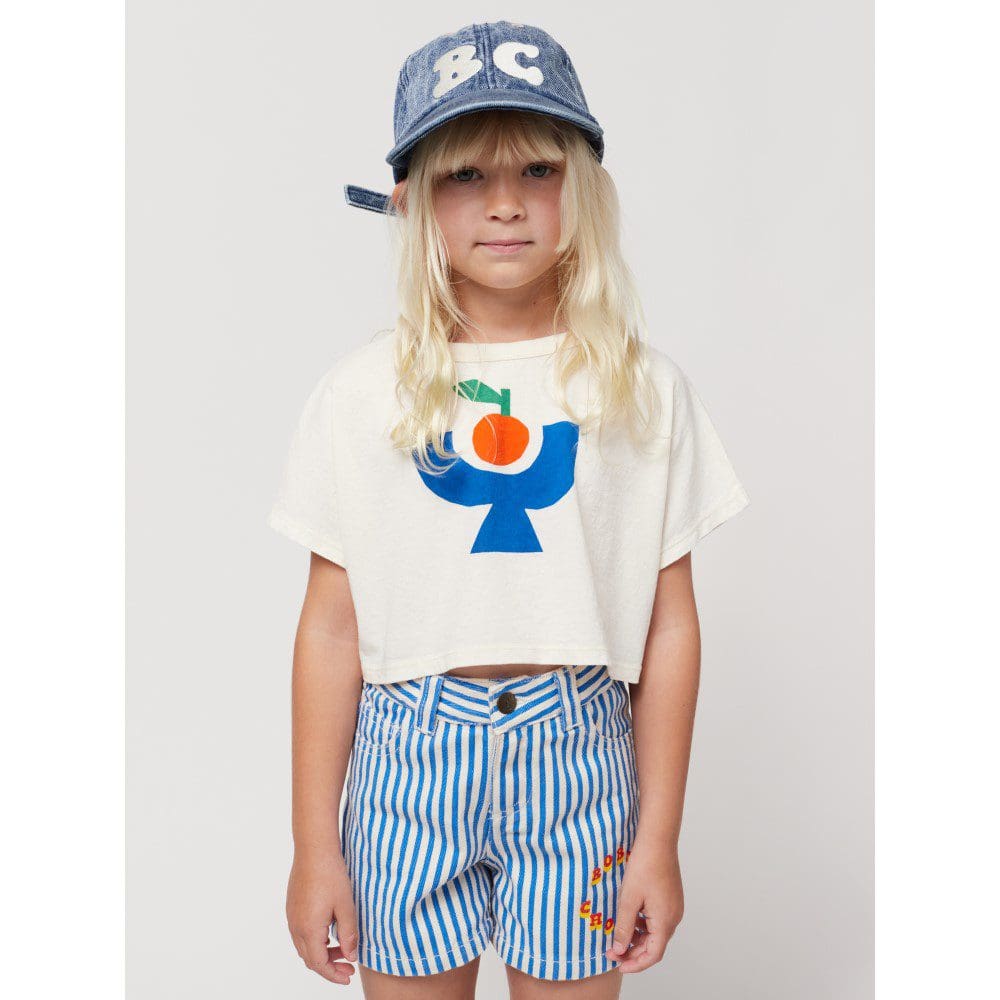 Bobo Choses Circle Stripes Woven Shorts