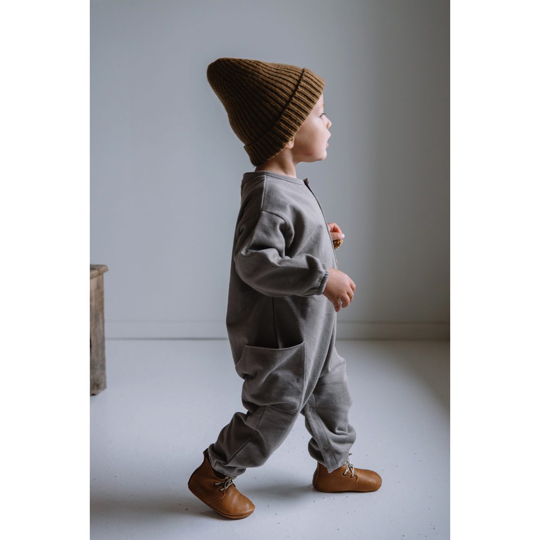 Big Papi Jumpsuit | Greige