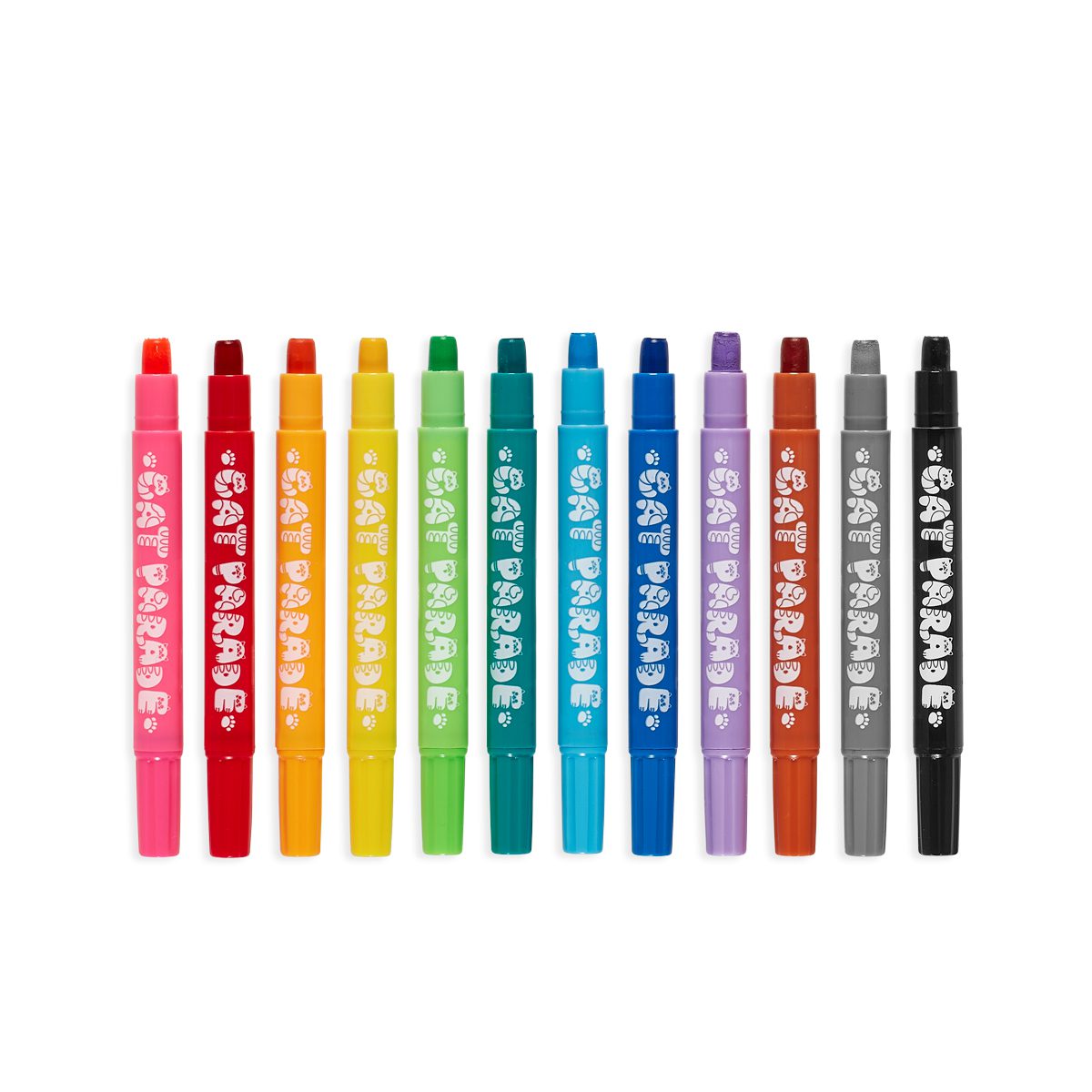 Cat Parade Gel Crayons (Set of 12)