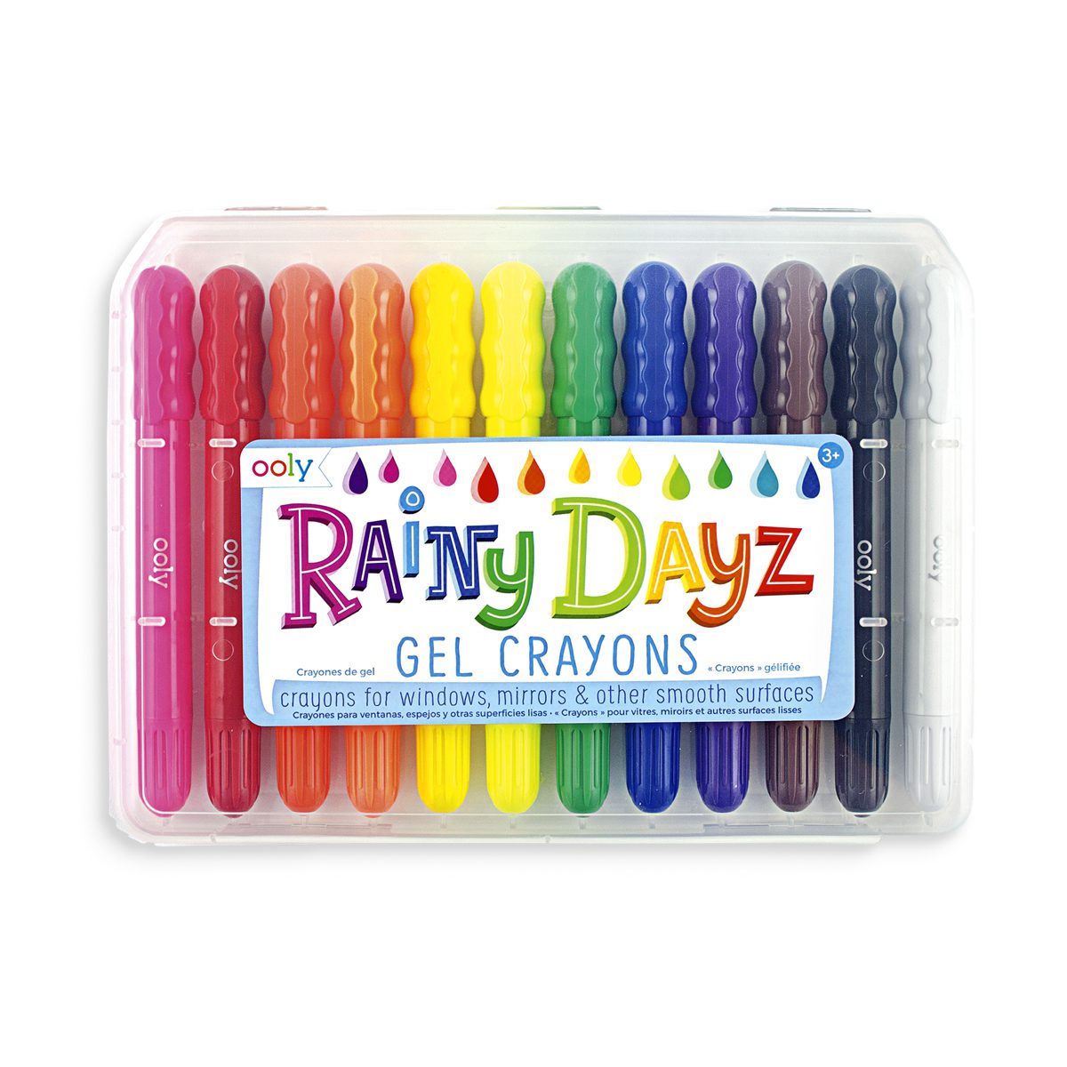 Rainy Days Gel Crayons (Set of 12)