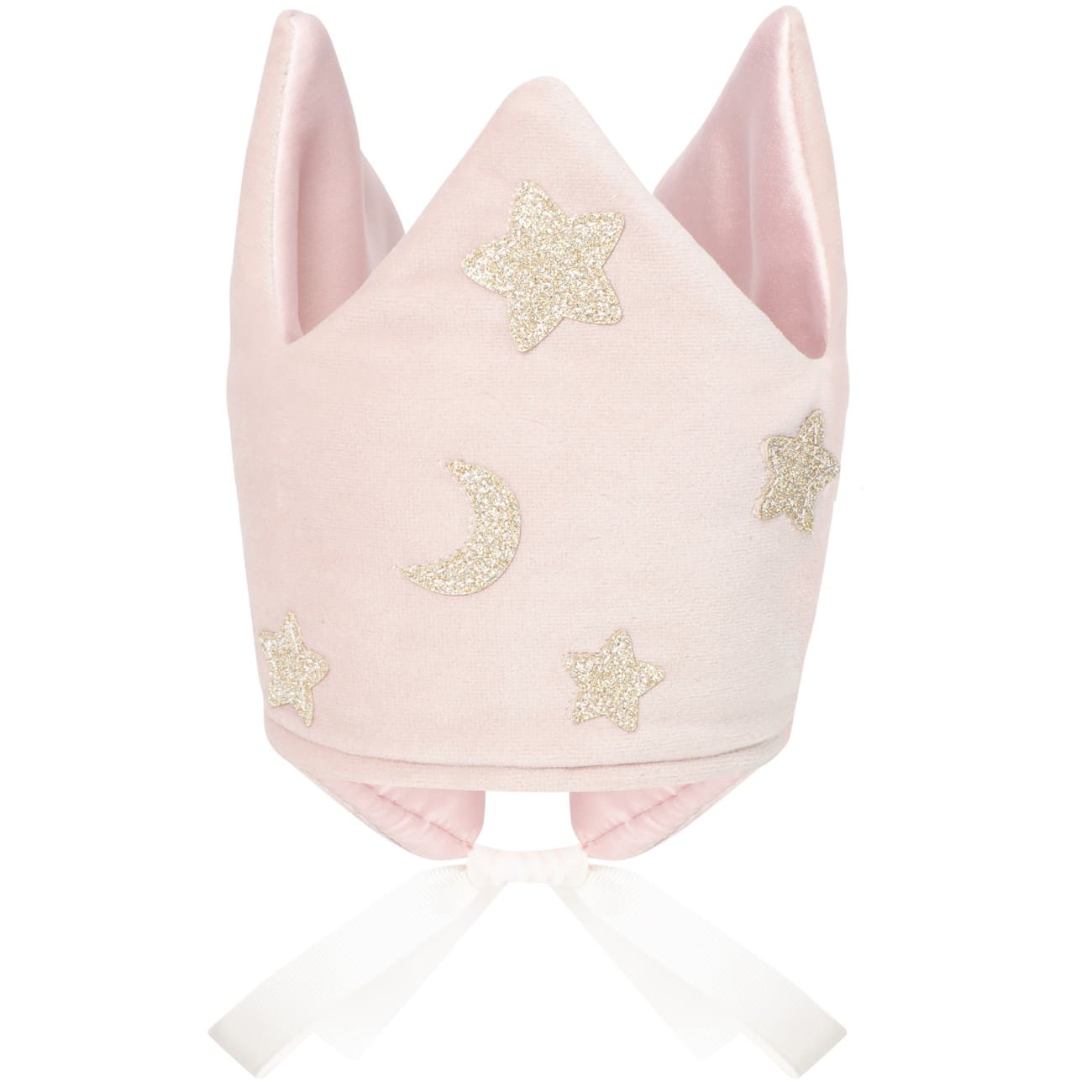 Stars & Moon Velvet Crown