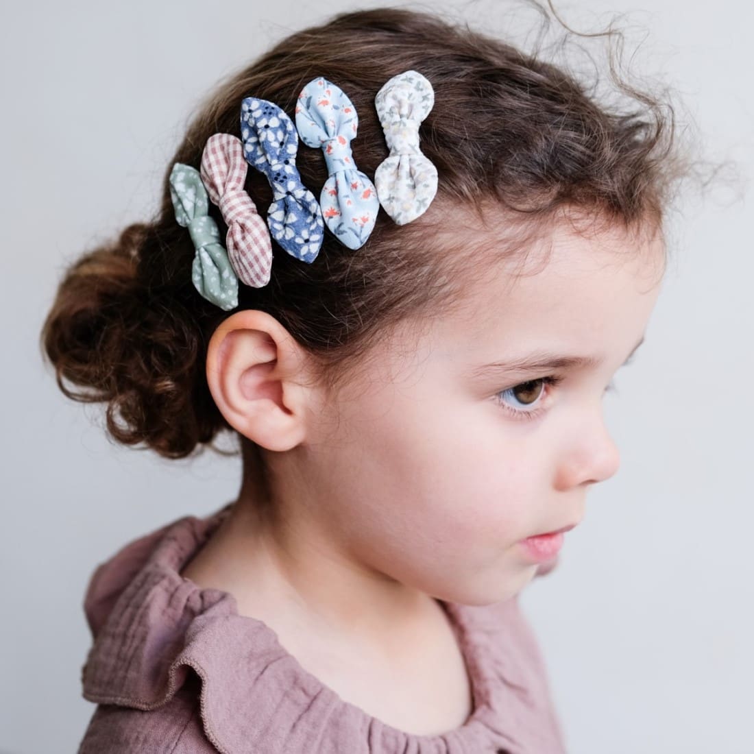 Flora Bow Clips