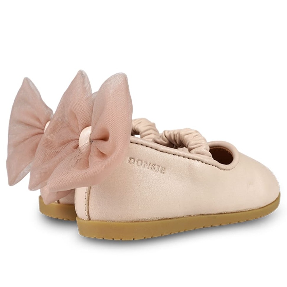 Taatie Ballerinas | Powder Metallic Nubuck