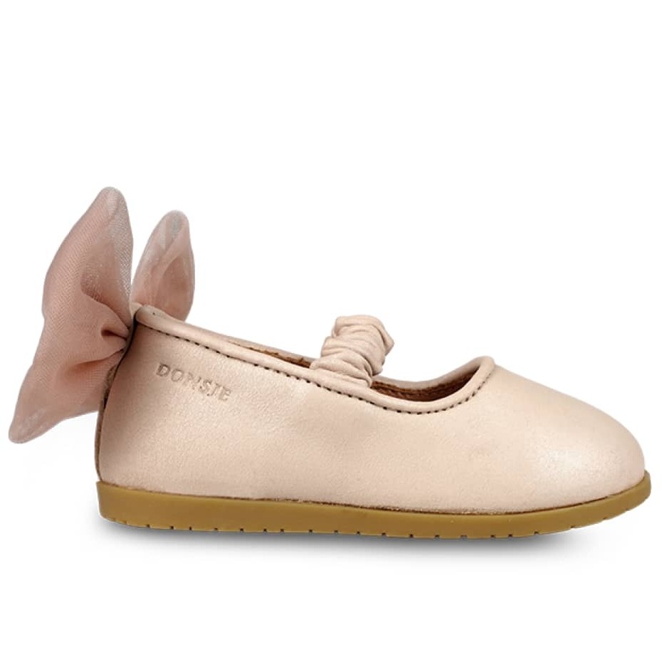 Taatie Ballerinas | Powder Metallic Nubuck