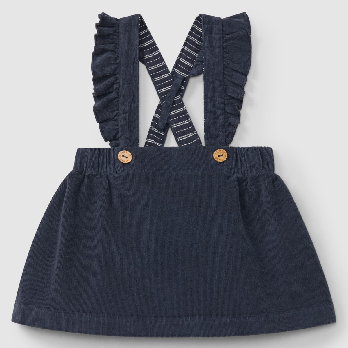 Dungaree Dress | Navy
