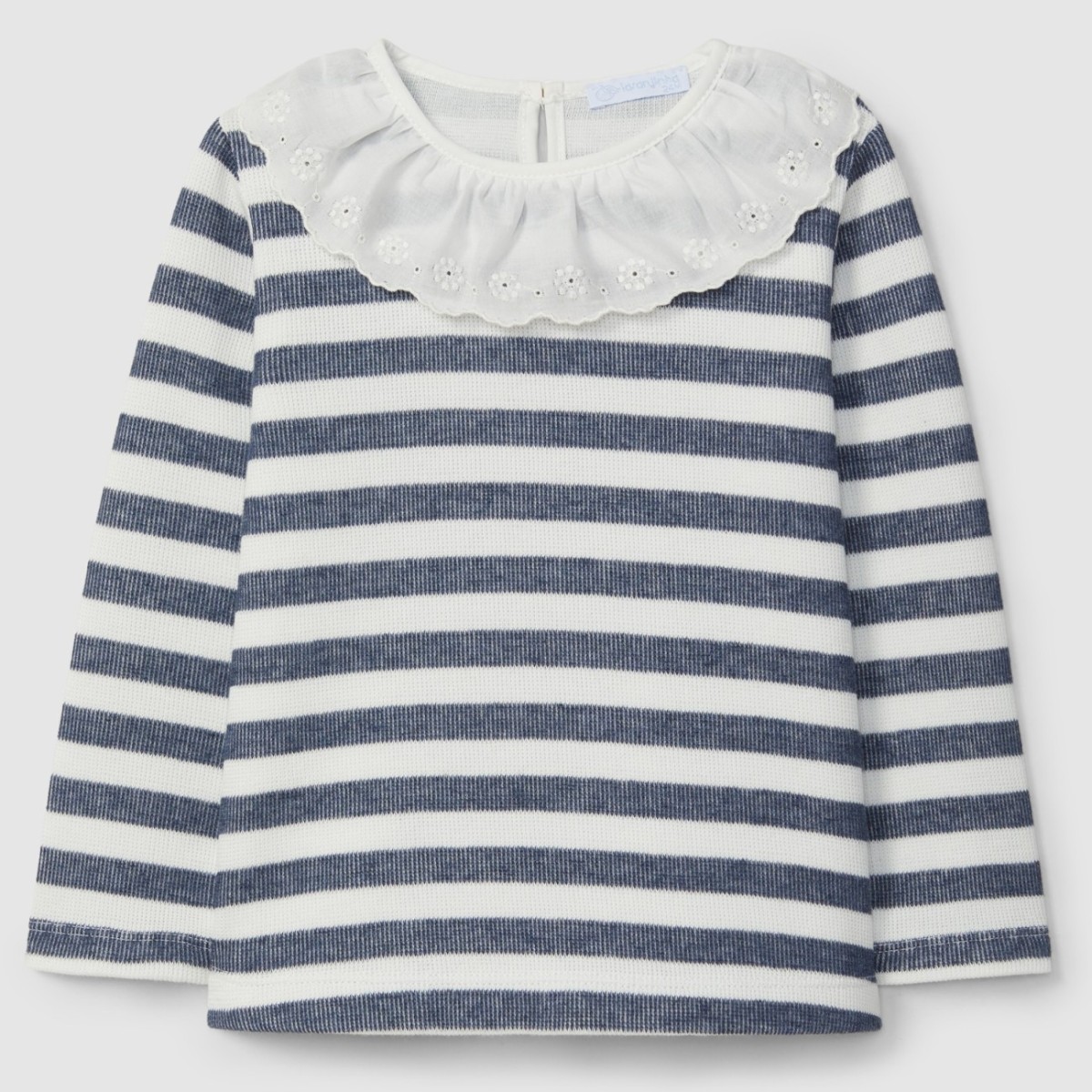Striped Long Sleeve W/ Collar