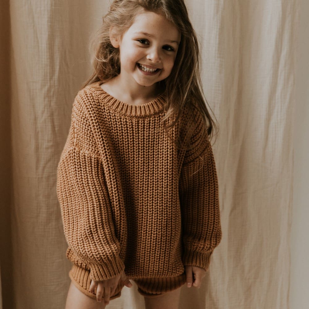 Chunky Knitted Sweater | BISCUIT