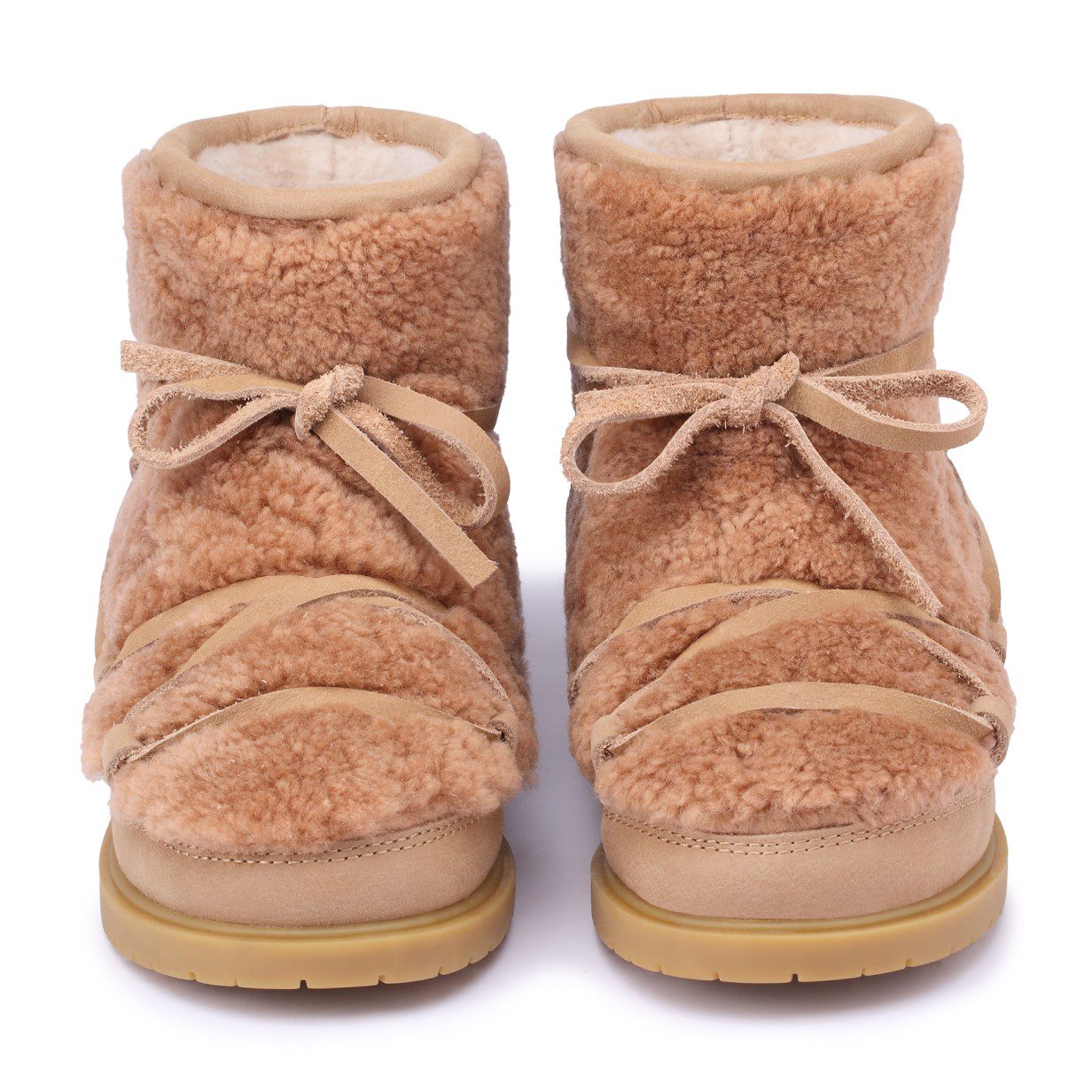Inuka Lining | Beige Curly Sheep Wool