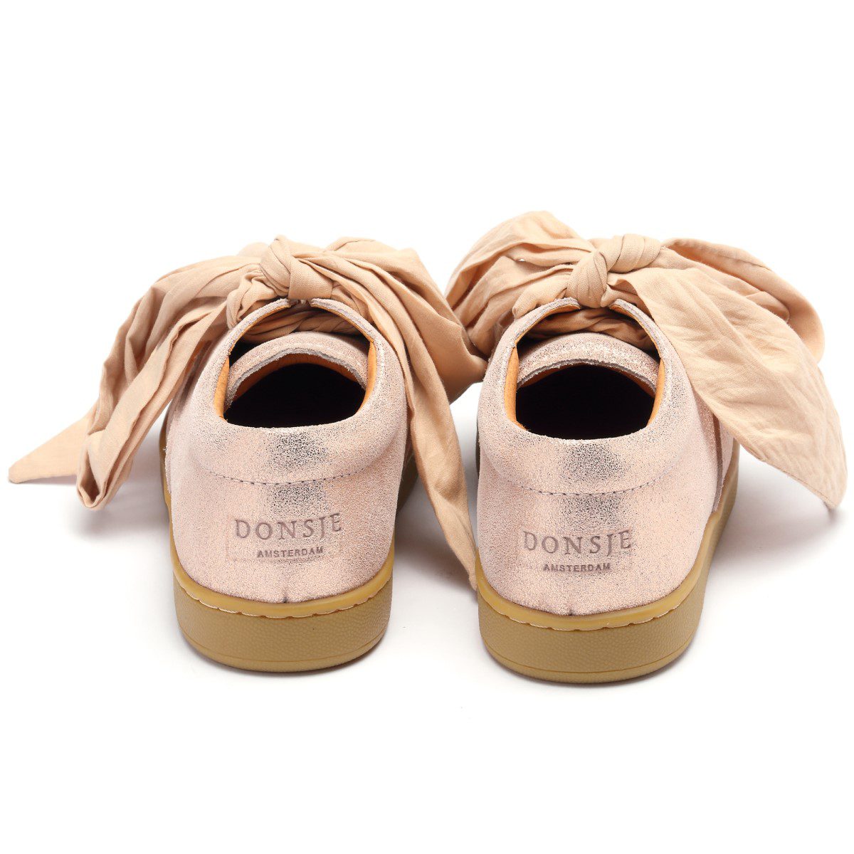 Emilia Organza | Powder Metallic Leather