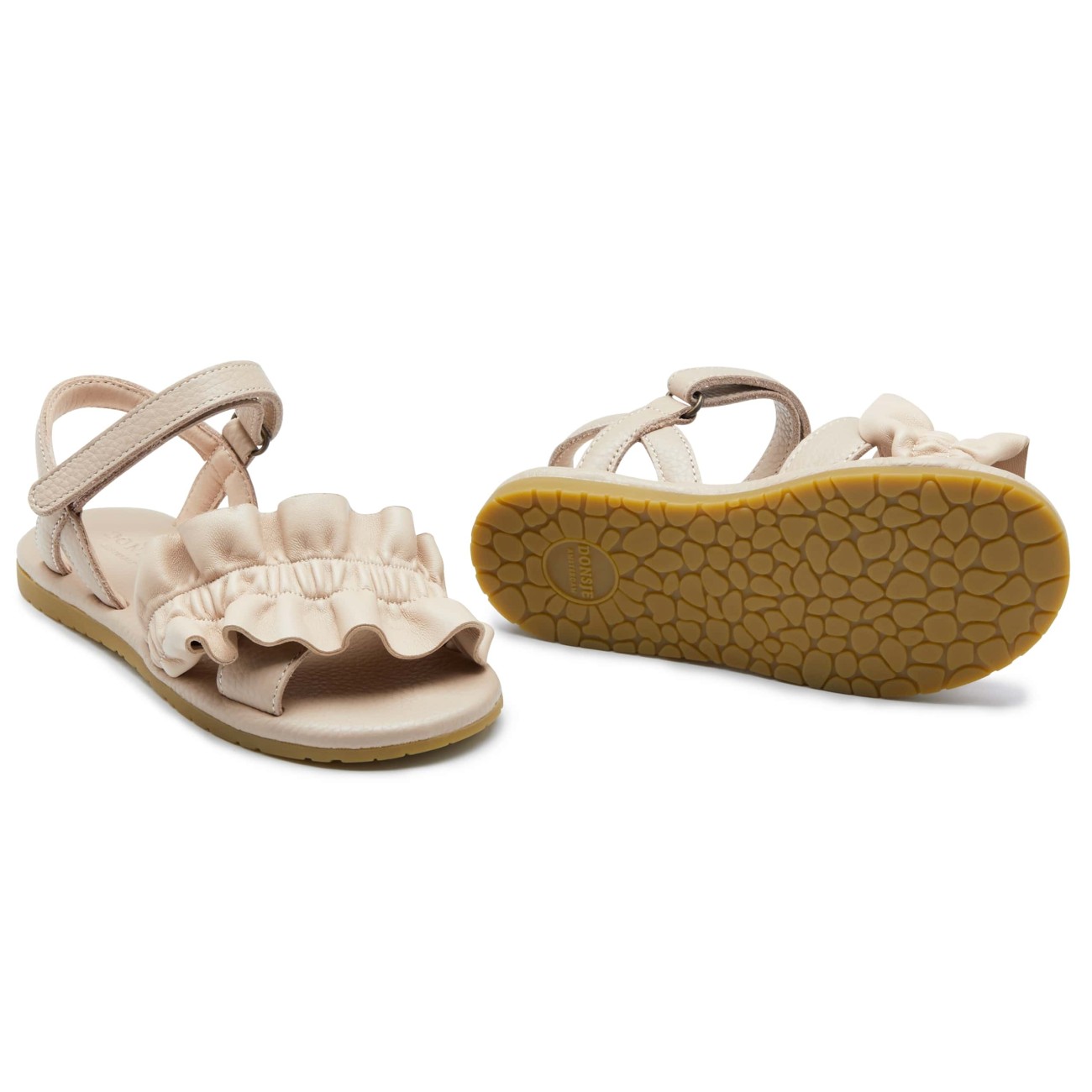 Fine Sandals | Light Rose Leather