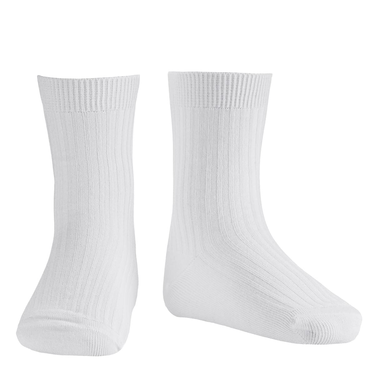 2052/4 Modal Rib Short Socks | White 200