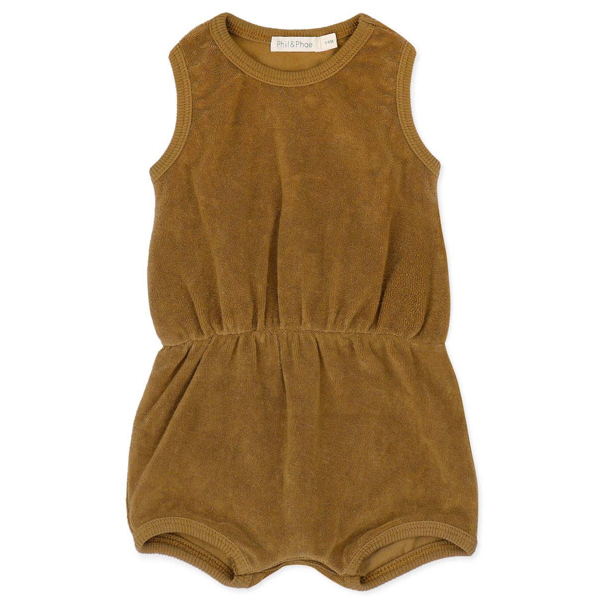 Dried Herb Frotté Playsuit