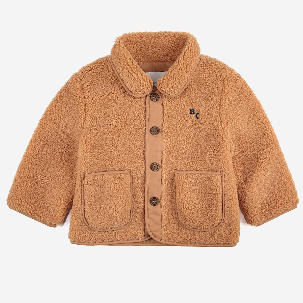 Embroidery Sheep Skin Jacket