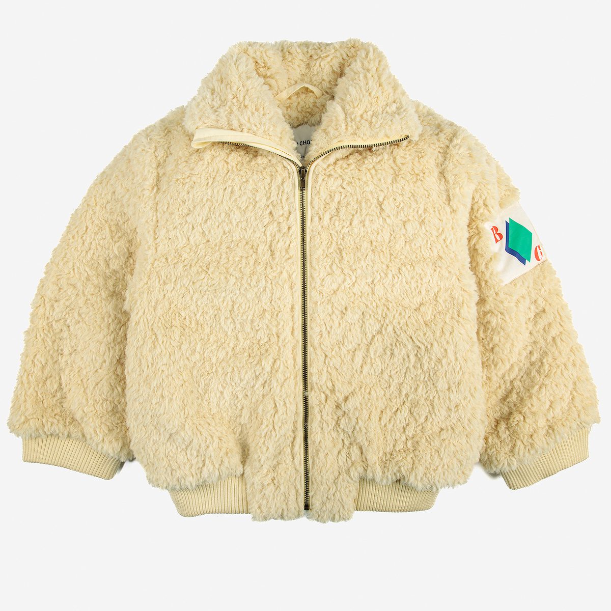Diamond Patch Sheepskin Jacket