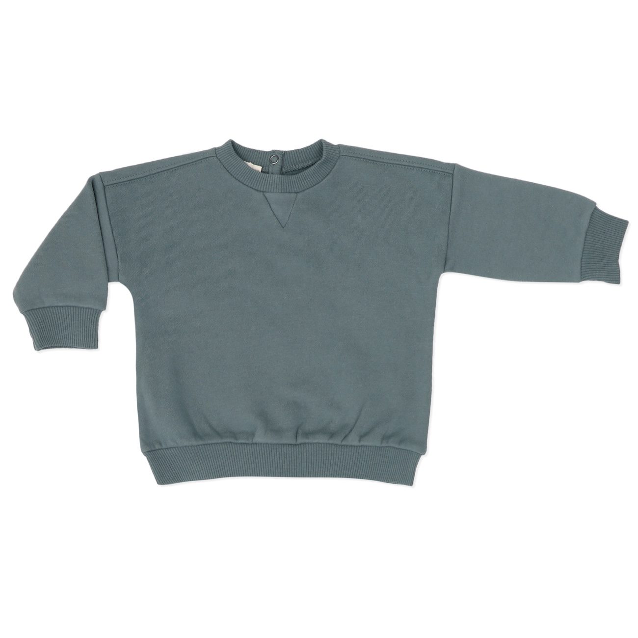 Chunky Sweater & Tapered Sweatpants | Washed Emerald