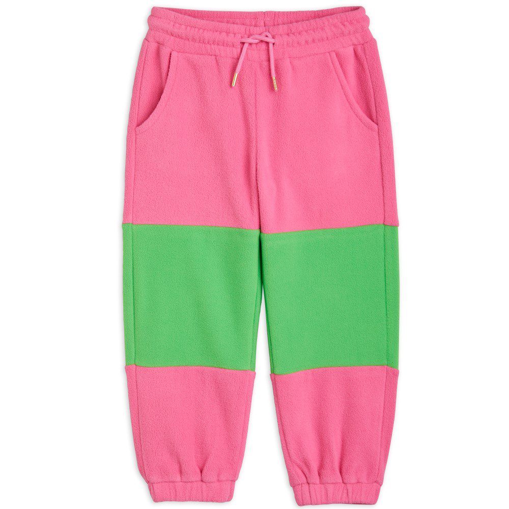 Fleece Panel Zip Pullover & Trousers | Pink