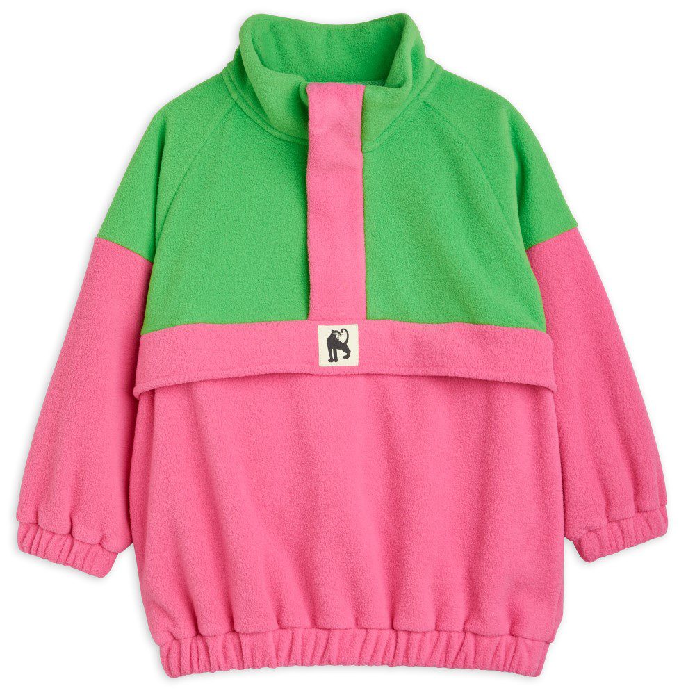 Fleece Panel Zip Pullover & Trousers | Pink