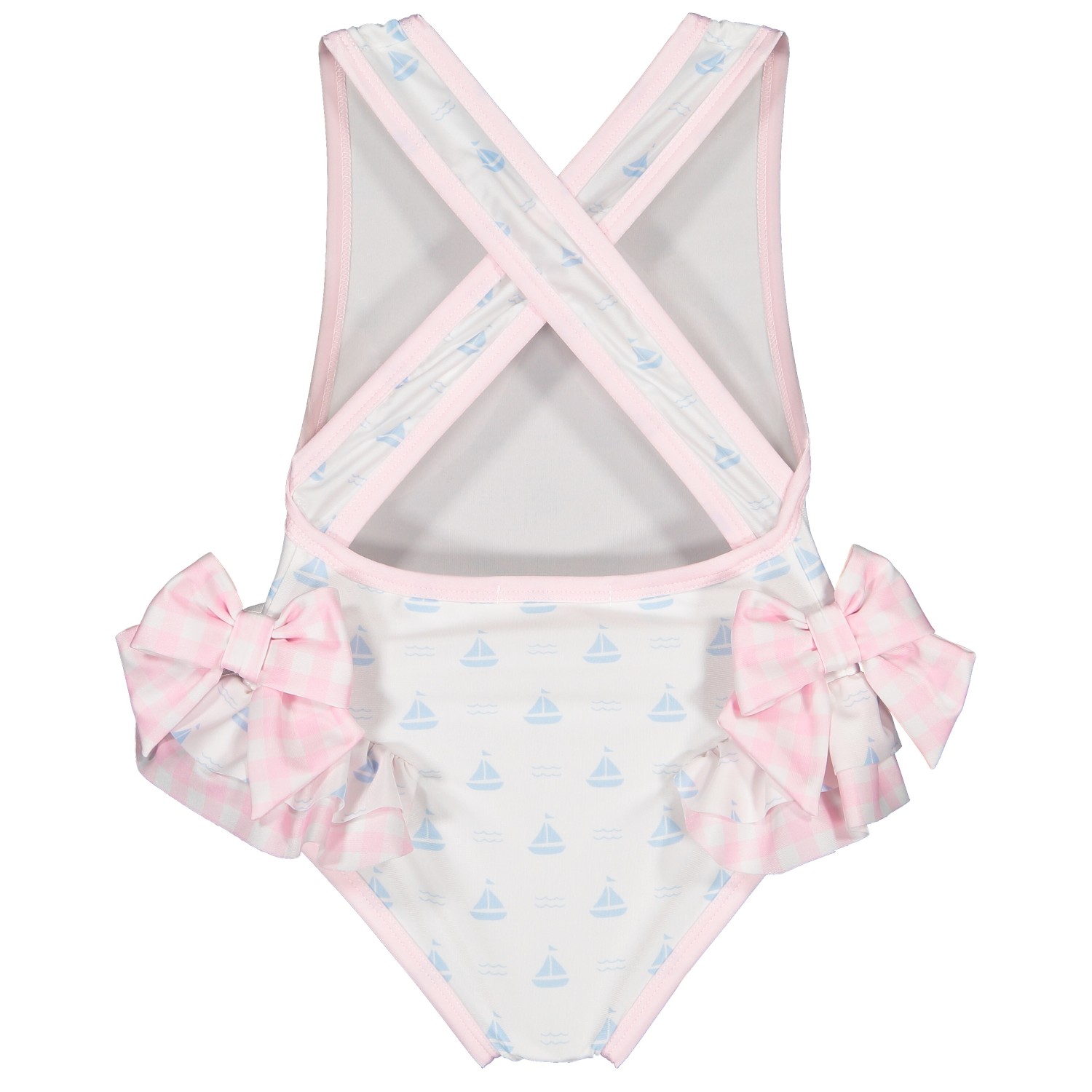 Blue Sailboats Swimsuit