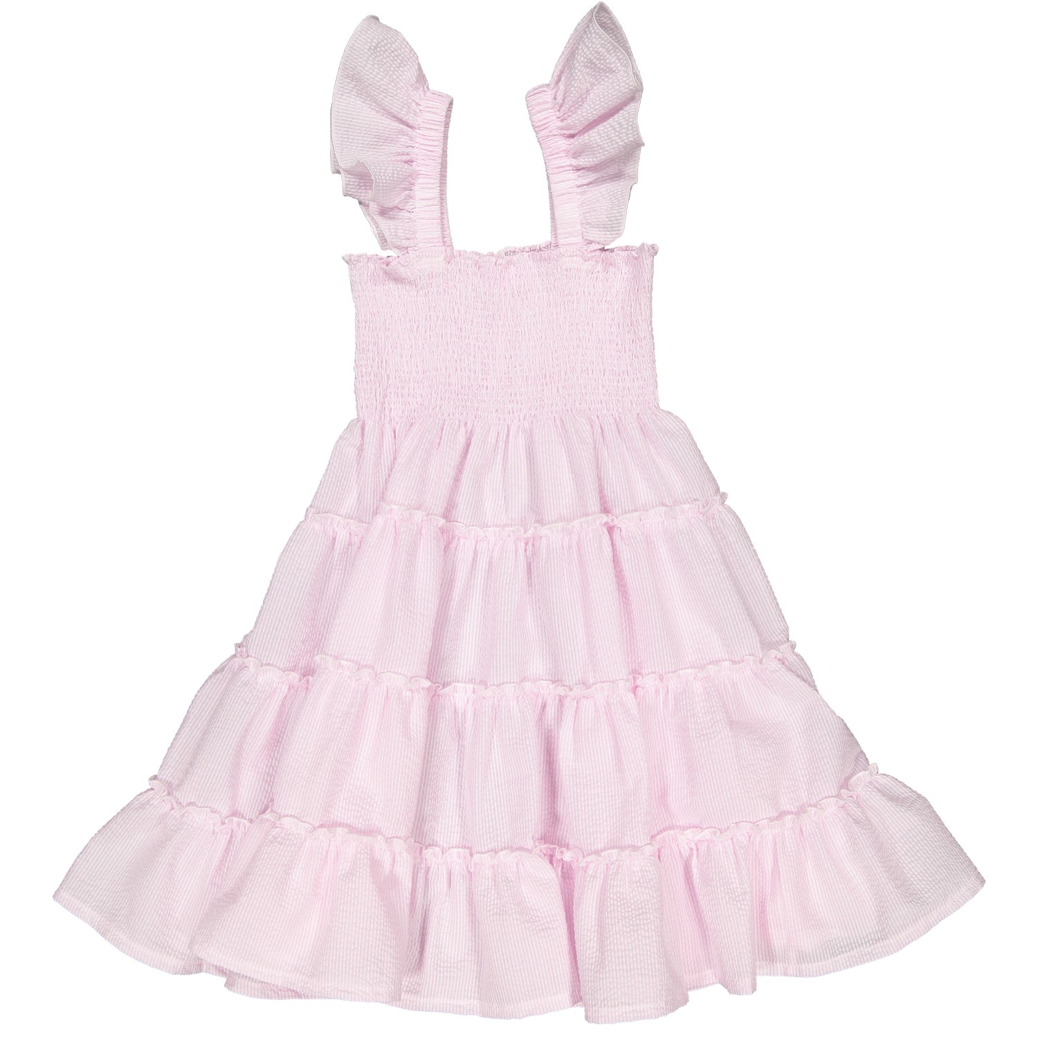 Maryland Pink Seersucker Dress