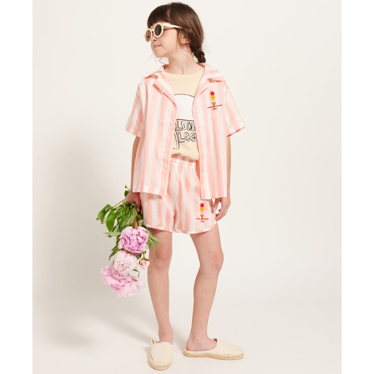 Stripped Ice-Cream Buttoned Shirt