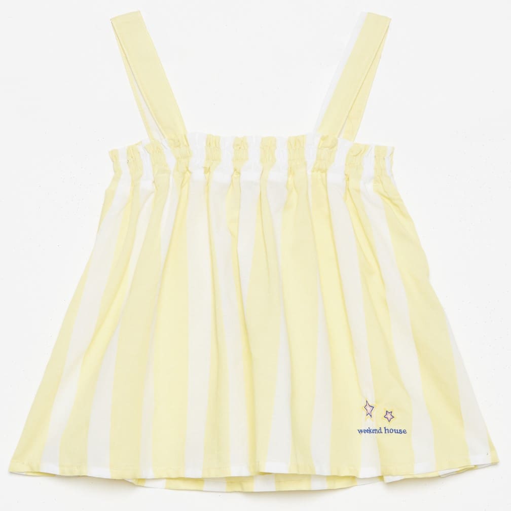 Stars Yellow Stripes Top