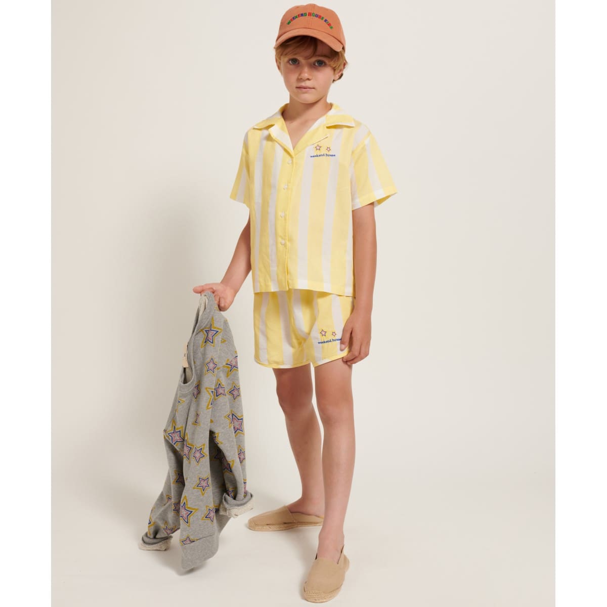 Yellow Stripes Buttoned Shirt