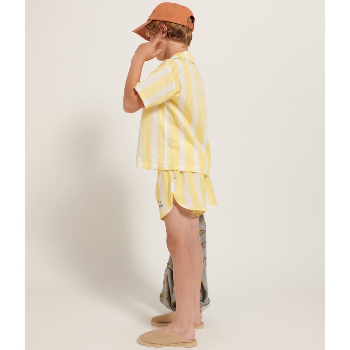 Yellow Stripes Buttoned Shirt