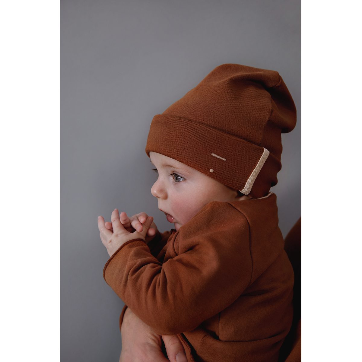 Baby Beanie | Autumn/Cream