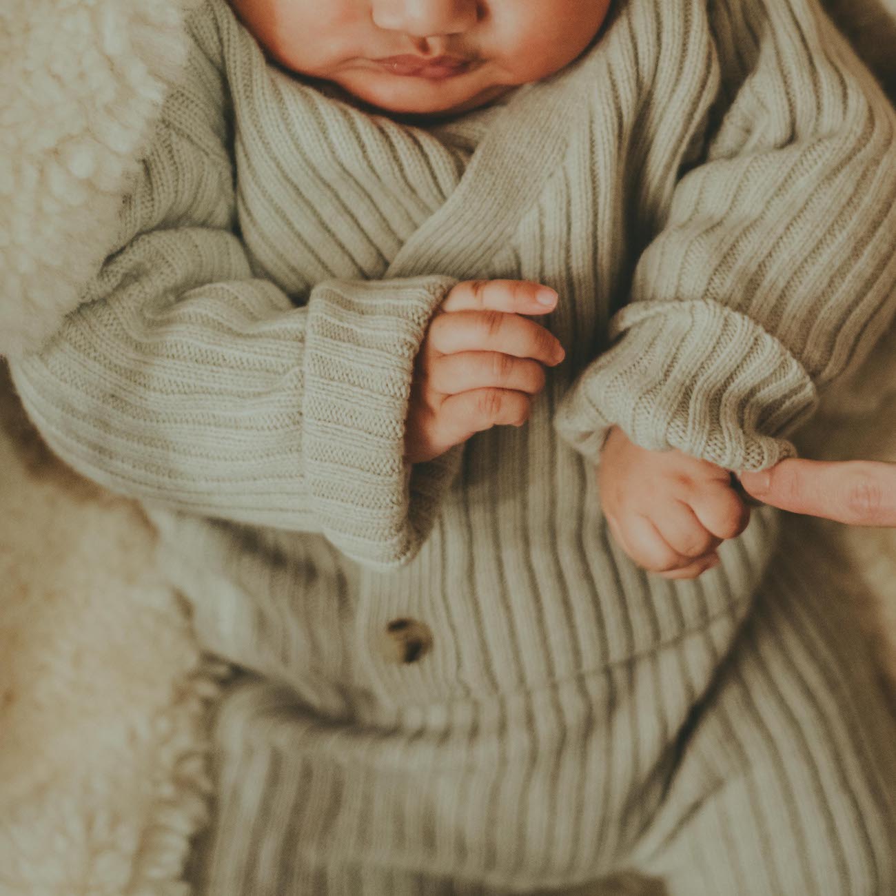 Elo Cardigan & Olle Trousers | Oyster Grey
