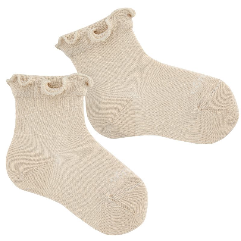 Curling Socks W/ Condor Logo | Linen (304)