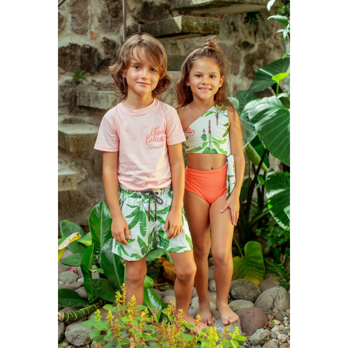 Plantal Verde Swimshorts