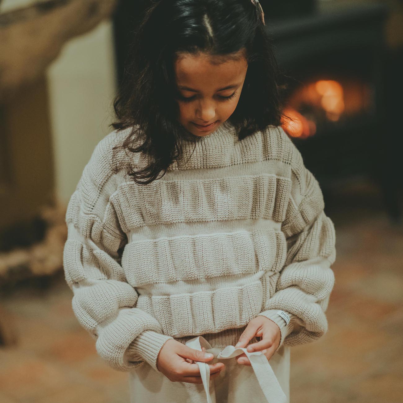 Ceou Sweater | Lavender Brown