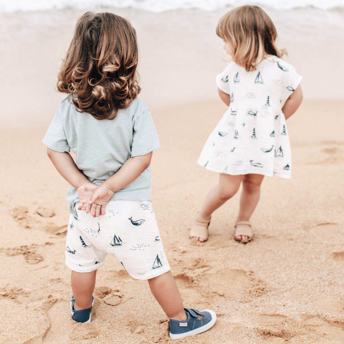 Marine Dress | Ecru