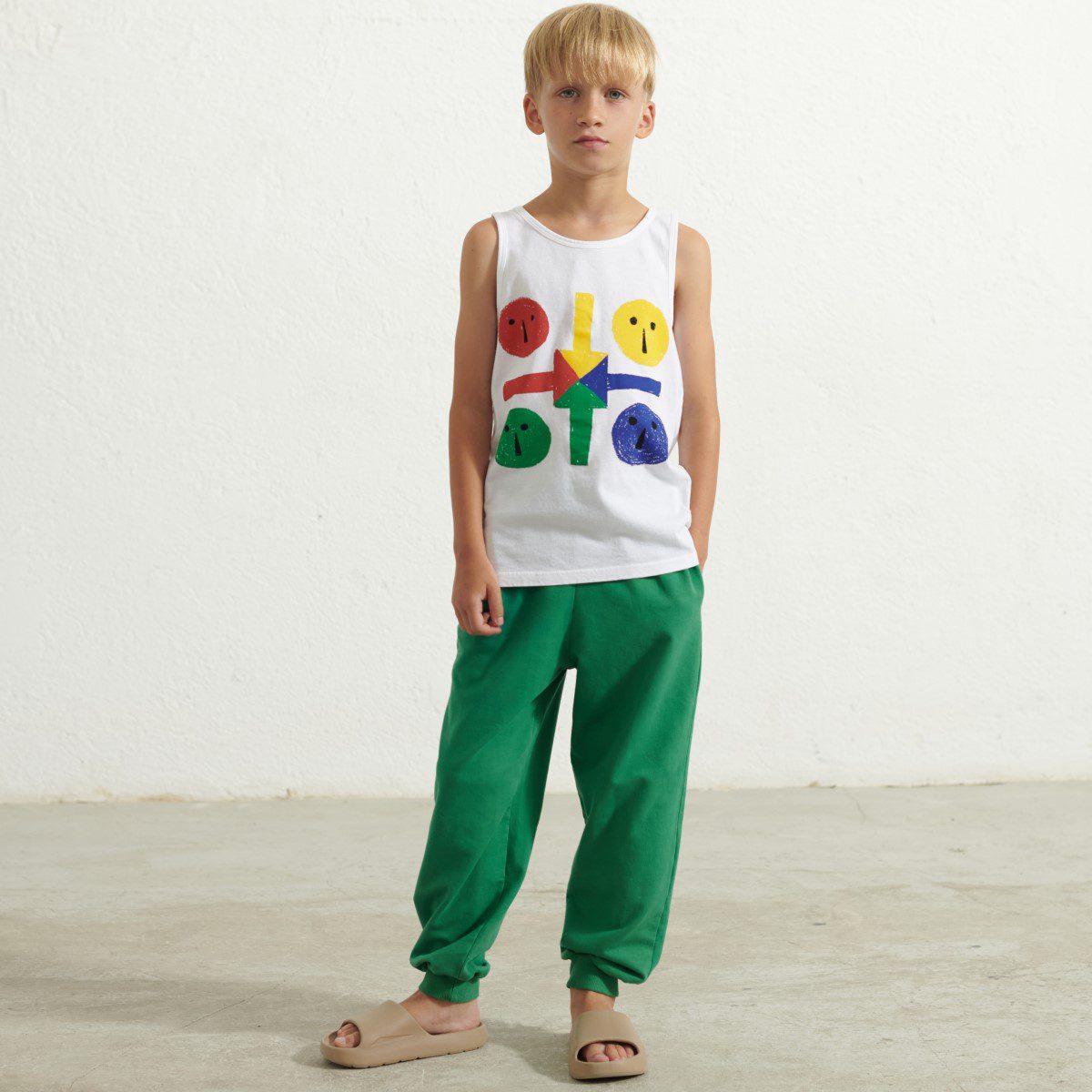 Parchis Sweat Pants | Green