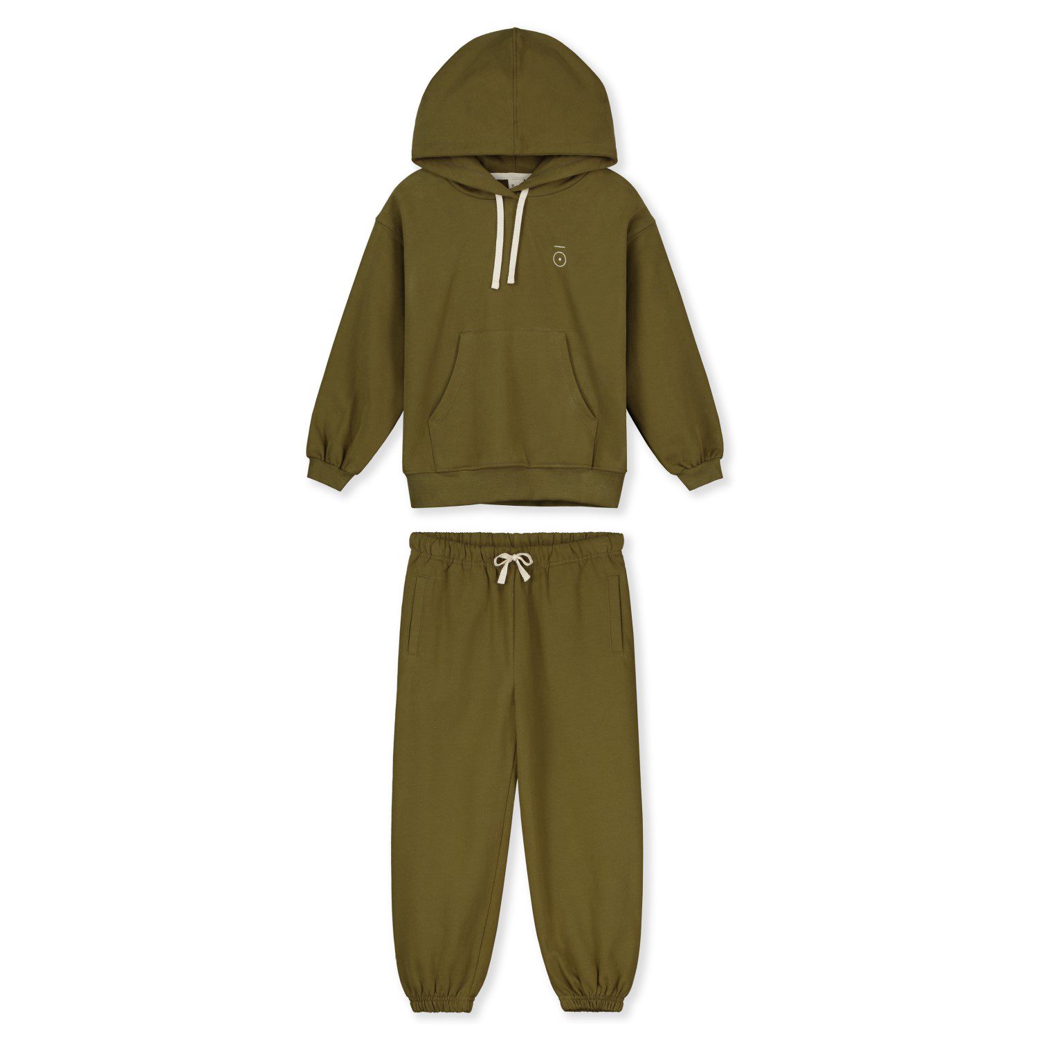 Hoodie & Track Pants | Olive Green