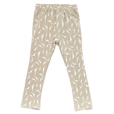 Asymmetrical Hem & Narwhals Pants Set