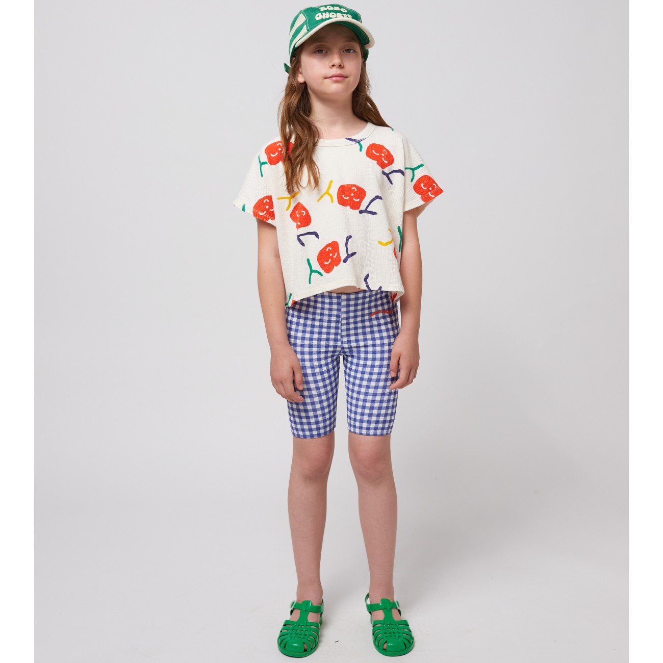 Smiling All Over Cropped T-shirt