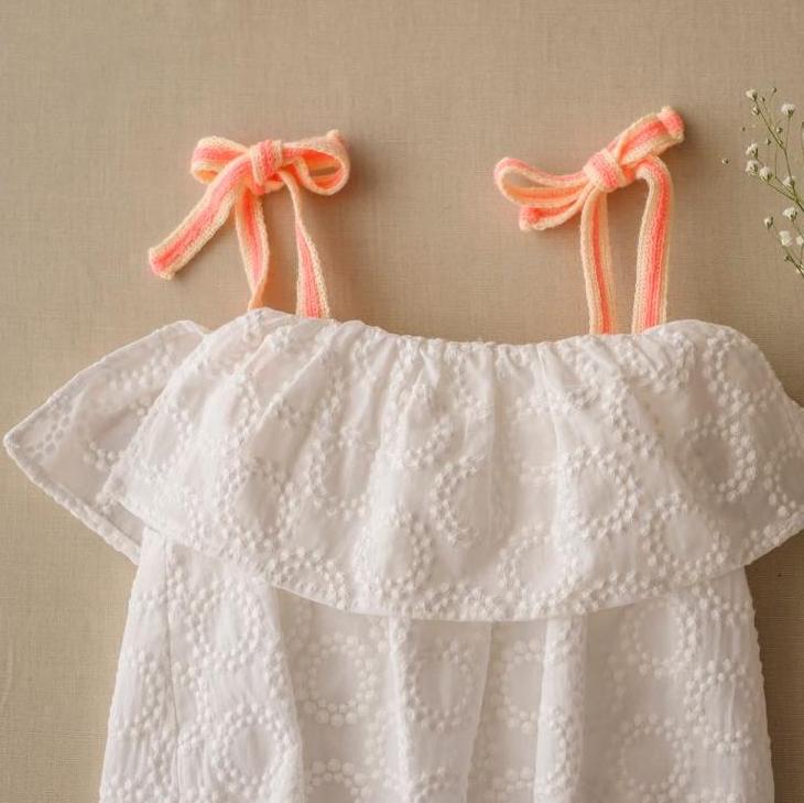 Blanco Neon Romper