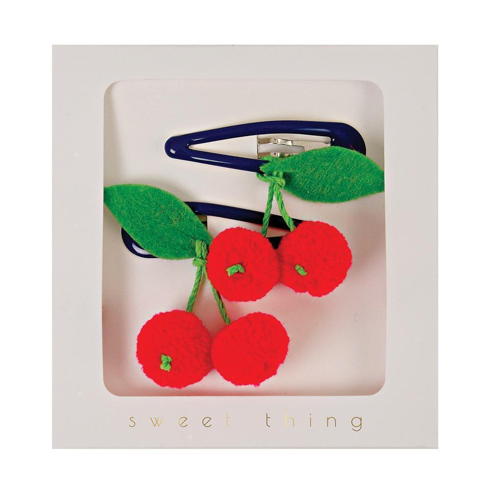 Cherries Hair Clips