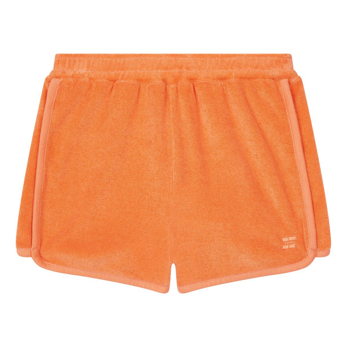 Sunshine Lauren Martin T-Shirt & Terry Cloth Shorts | Off White/Papaye