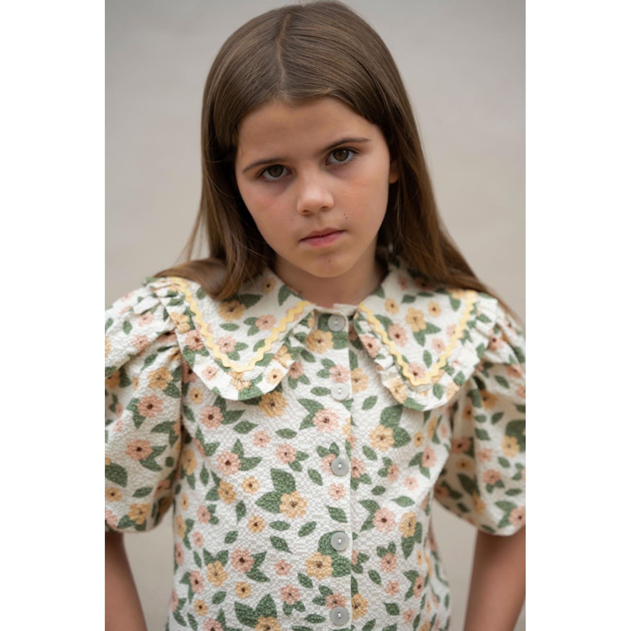Cindy Blouse & Shorts Flowers