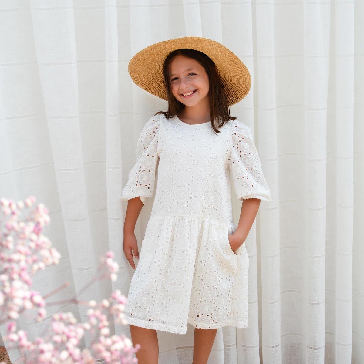 White Fatos Dress