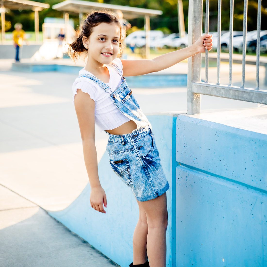 Denim Overalls
