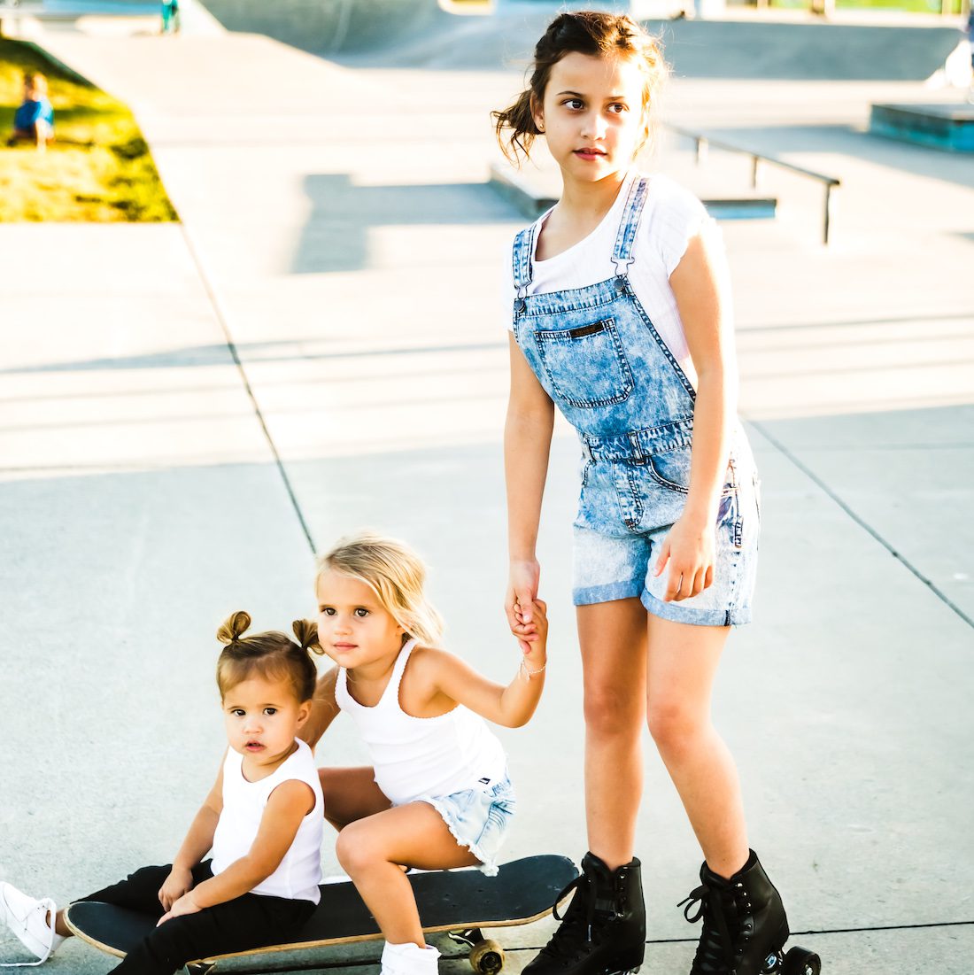 Denim Overalls