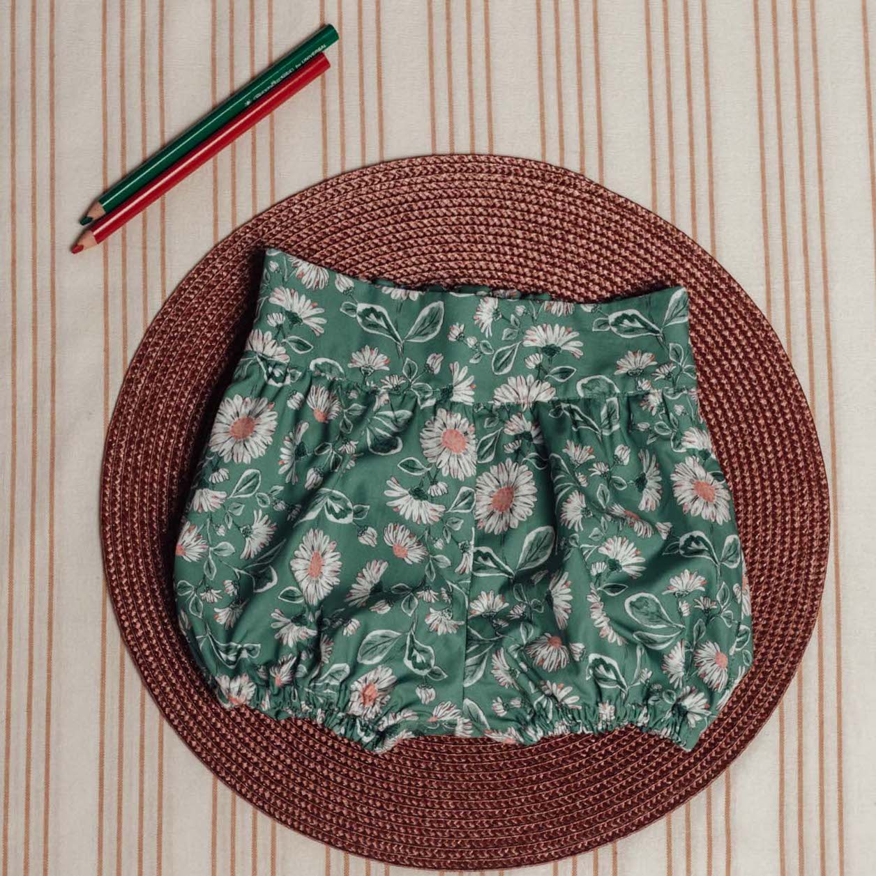 Wood Baggy Short