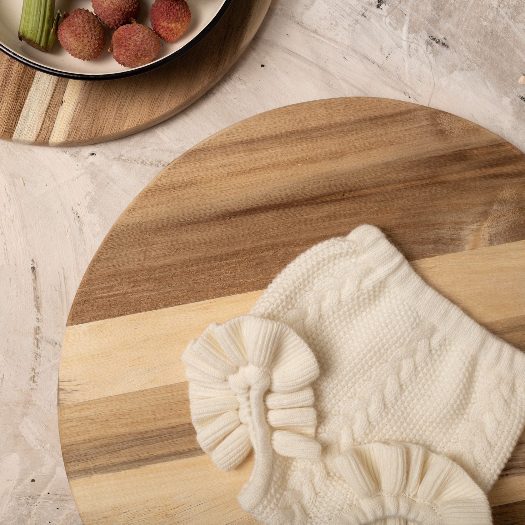 Ivory Ruffle Bloomer